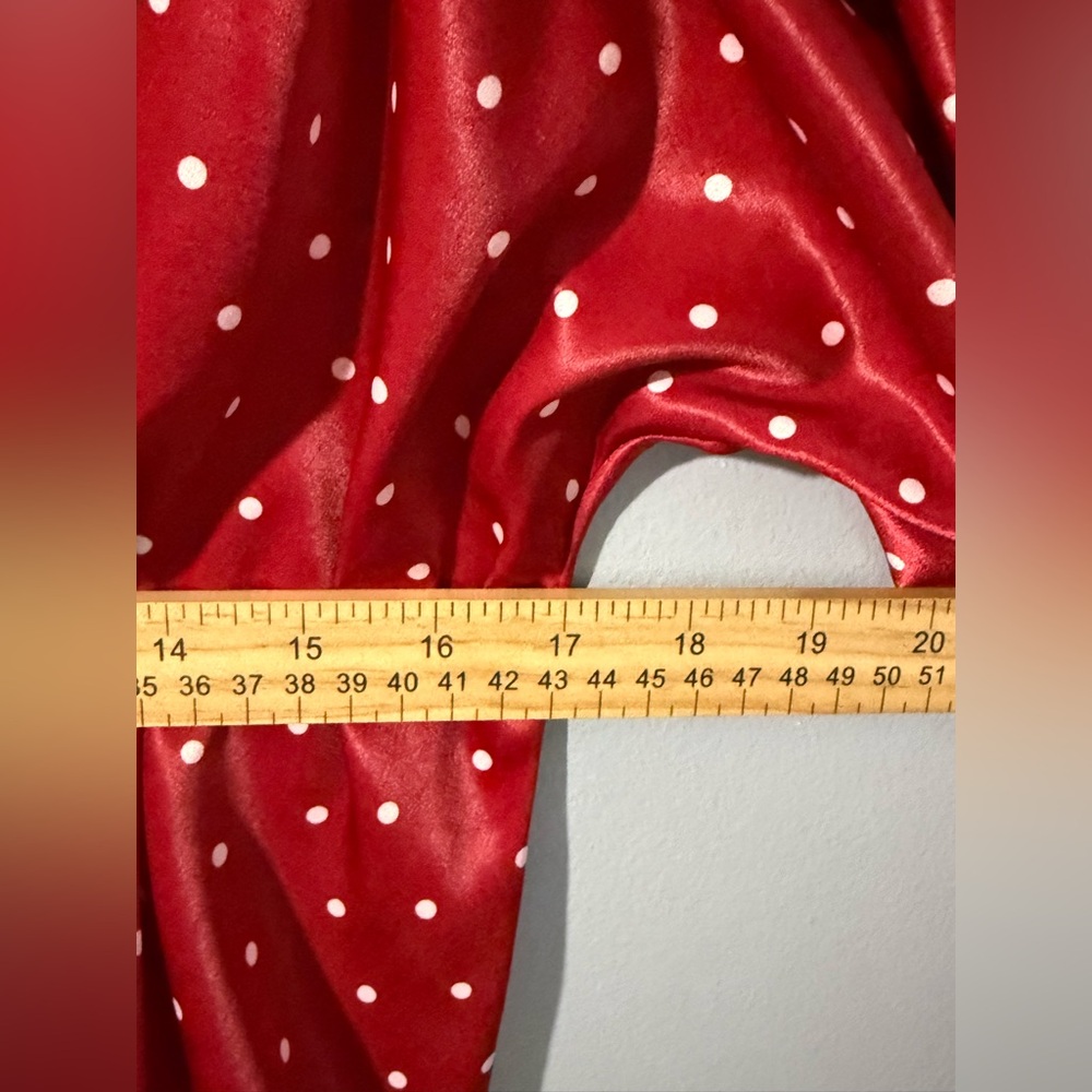 L’Academie Revolve The Victoire Bodysuit‎ in Ruby Dot Red Women’s Size XXS - Picture 10 of 12
